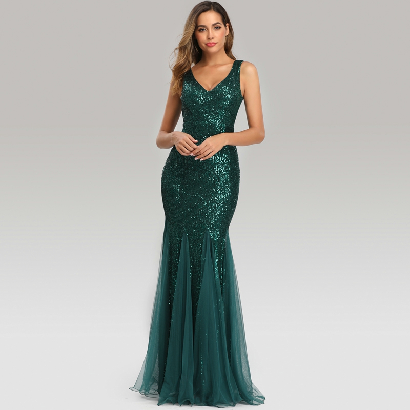 Elegant Mermaid Long Dress for Women