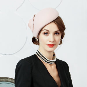 New British Retro Woolen Top Hat Style