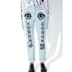 Trendy cotton jeans