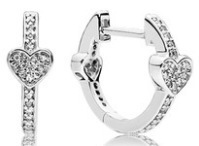 Tree Of Life Shining Snow Stud Earrings