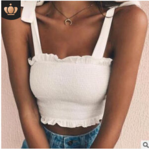 Women With Short Solid Color Short Vest
