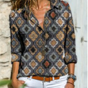 Long-sleeved Shirt Loose And Slim