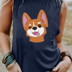 Street Loose Casual Sleeveless Vest Women