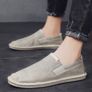 Summer linen beanie shoes
