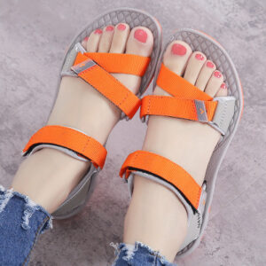 Summer student flat sandals in Rome