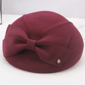Woolen Beret British Retro Casual Woolen Hat