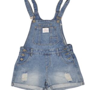 Denim Short Overalls