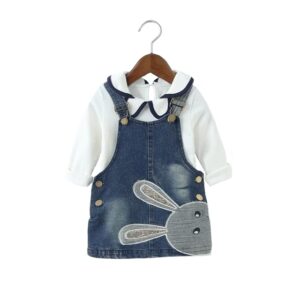 Children's denim skirt