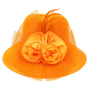 Organza sun hat