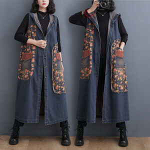 Autumn And Winter New Retro Wash Plus Size Casual Loose Denim Jacket Women
