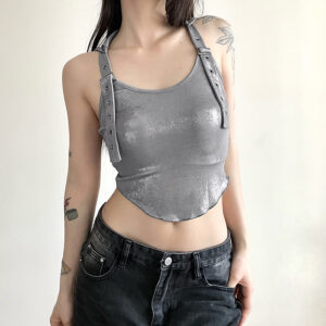 Women's Solid Color Slim Fit Fashion Hooded Halterneck Vest Women