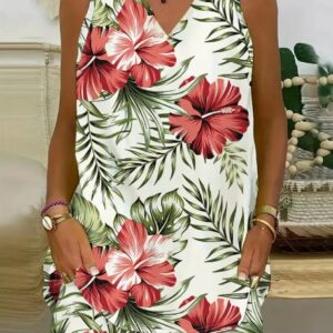 Women's Casual And Comfortable Sleeveless Two-piece Set