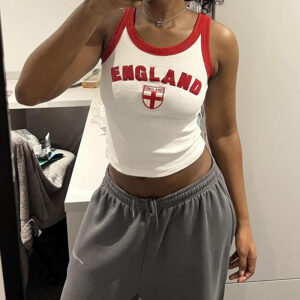 Slim-fit Short Sleeveless Vest For Women