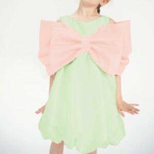 Design Sense Dress Bow Girl